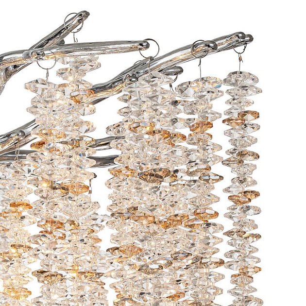 Подвесная люстра Indigo Fruscio 12042/10P Chrome V000447 изображение 3 Подвесная люстра Indigo Fruscio 12042/10P Chrome V000447 Фото № 3