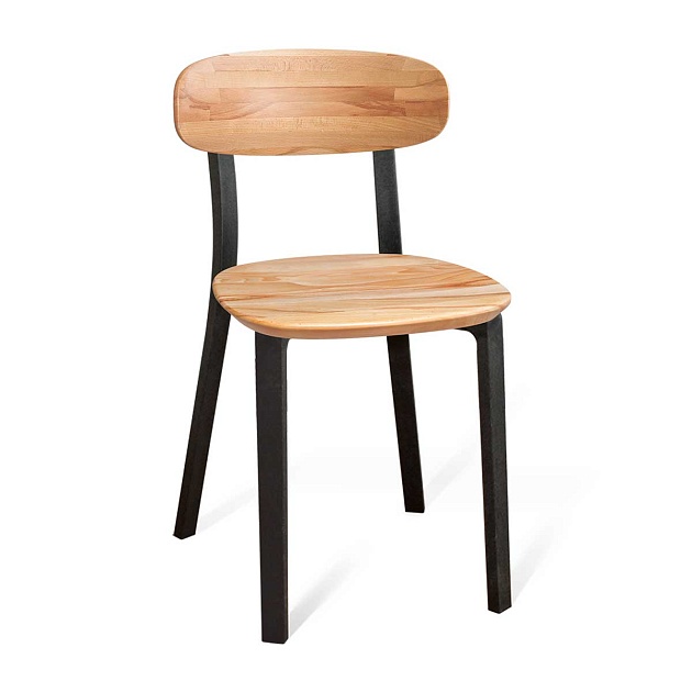 Кухонный стул Sheffilton SHT-S85-1 прозрачный лак/черный 4870422001 изображение 1 Кухонный стул Sheffilton SHT-S85-1 прозрачный лак/черный 4870422001 Фото № 1