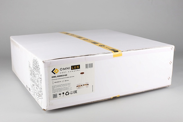 Подвесной светодиодный светильник Omnilux Strasatti OML-99903-62 изображение 4 Подвесной светодиодный светильник Omnilux Strasatti OML-99903-62 Фото № 4