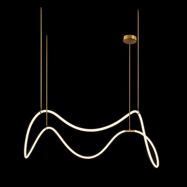 Подвесной светильник LOFT IT Thread 10388P/C Brass Фото № 5