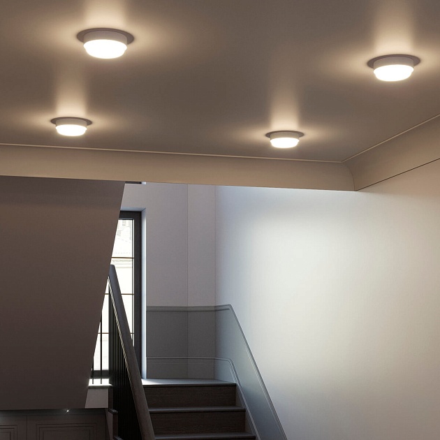 Настенно-потолочный светодиодный светильник Gauss Hall 193411212-OAS Фото № 5