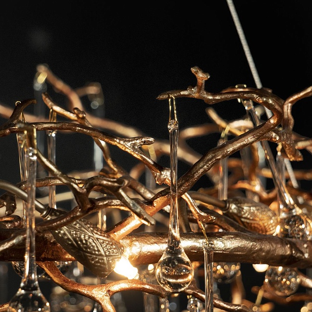 Подвесная люстра Loft IT Bijout 10068/1000 GB изображение 12 Подвесная люстра Loft IT Bijout 10068/1000 GB Фото № 12