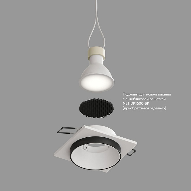 Встраиваемый светильник Denkirs Lemvik DK2402-BK Фото № 6