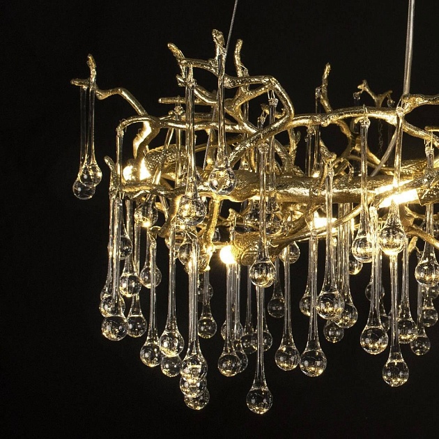 Подвесная люстра Loft IT Bijout 10068/800 GD Фото № 9