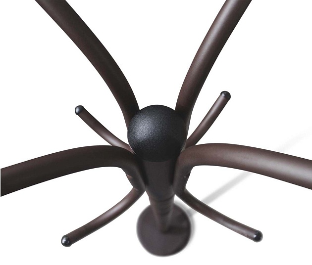 Напольная вешалка Sheffilton SHT-CR14 коричневый муар/черный 4386833502 Фото № 3