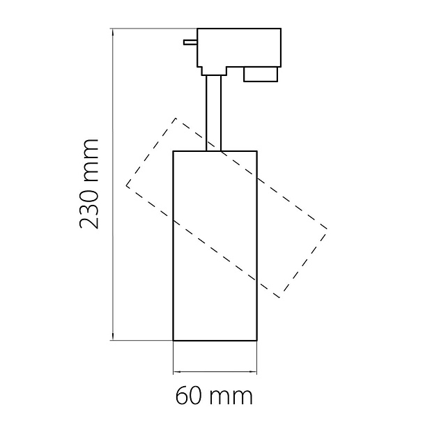 Трековый светодиодный светильник Lightstar Volta 228237 изображение 4 Трековый светодиодный светильник Lightstar Volta 228237 Фото № 4
