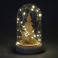 Светодиодная новогодняя фигура ЭРА EGNDS-04 Рождество 10 LED Б0051937 1