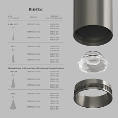 Потолочный светодиодный светильник Denkirs Shine Tube DK2615-DN 1