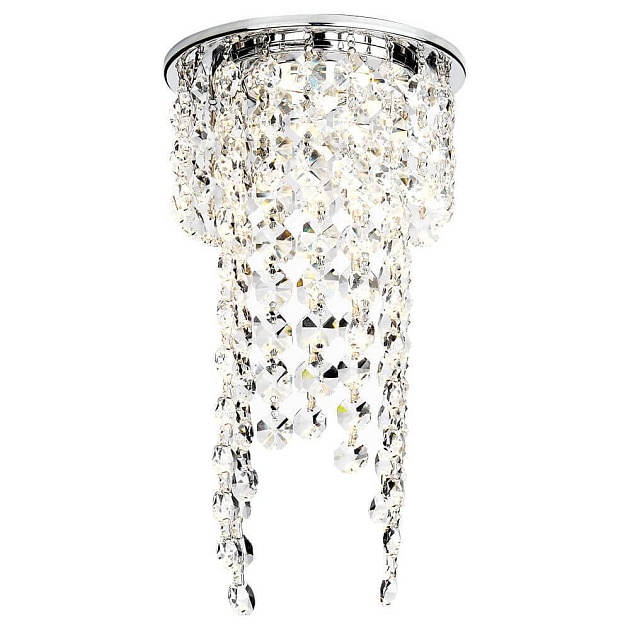 Встраиваемый светильник Ambrella light Crystal K2071 CH/CL Фото № 1