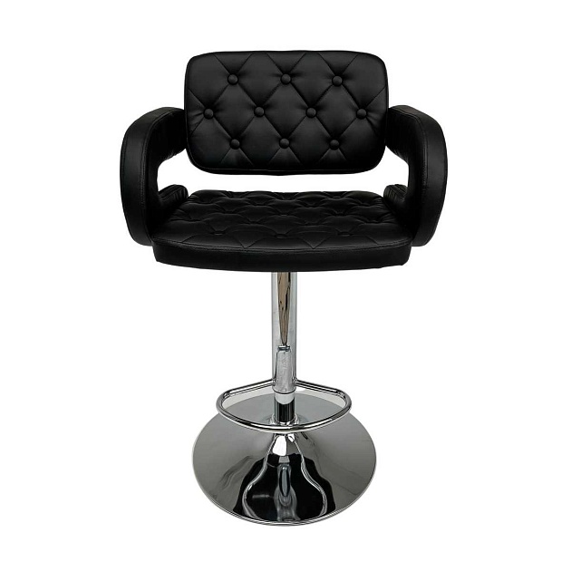 Барный стул AksHome Elton черный, экокожа 45382 изображение 6 Барный стул AksHome Elton черный, экокожа 45382 Фото № 6