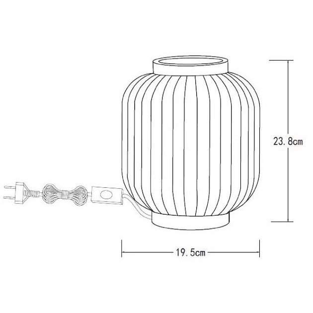 Настольная лампа Lucide Gosse 13535/24/31 Фото № 2