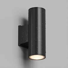 Уличный настенный светильник Denkirs Borg DK9821-BK 4