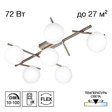 Потолочная светодиодная люстра Citilux Dorsy CL223161