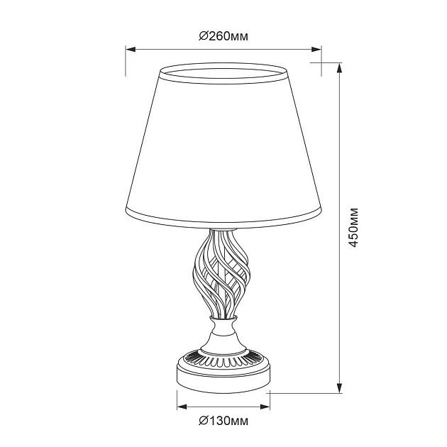 Настольная лампа Citilux Вена CL402855 изображение 8 Настольная лампа Citilux Вена CL402855 Фото № 8
