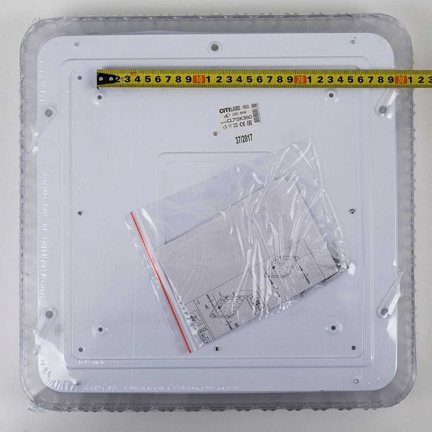 Потолочный светодиодный светильник Citilux Кристалино Слим CL715K360 изображение 3 Потолочный светодиодный светильник Citilux Кристалино Слим CL715K360 Фото № 3