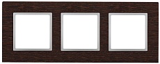 Рамка 3-постовая ЭРА Elegance 14-5303-10 Б0034581