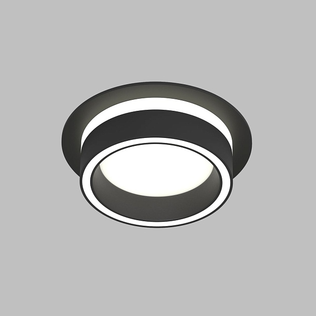 Встраиваемый светильник Denkirs Niko DK2100-BK изображение 1 Встраиваемый светильник Denkirs Niko DK2100-BK Фото № 1