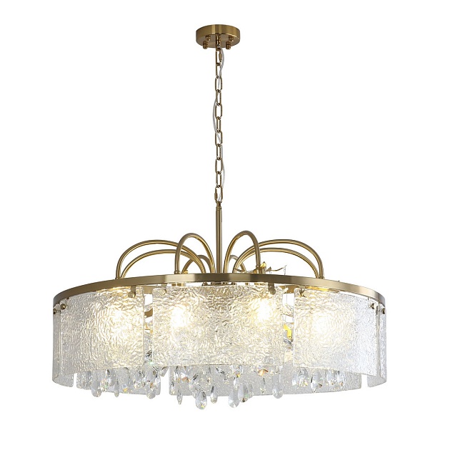 Подвесная люстра Indigo Prosecco 12033/8P Brass V000378 изображение 1 Подвесная люстра Indigo Prosecco 12033/8P Brass V000378 Фото № 1
