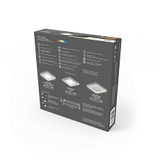 Встраиваемый светодиодный светильник Gauss Backlight Bubbles с подсветкой BL320 4