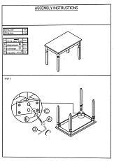 Кухонный стол Woodville Provance 1967 1