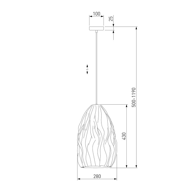 Подвесной светильник Eurosvet Sinki 30186/1 белый изображение 2 Подвесной светильник Eurosvet Sinki 30186/1 белый Фото № 2