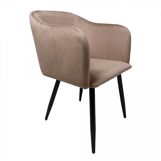 Кресло AksHome Orly бежевый, велюр 67637 Фото № 1