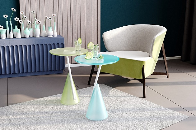 Кофейный стол Sheffilton Айс-Коун небесно-голубой 5700832203 изображение 8 Кофейный стол Sheffilton Айс-Коун небесно-голубой 5700832203 Фото № 8