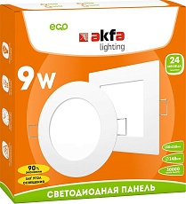 Встраиваемая светодиодная панель Akfa Lighting AK-LPS FLLPS090065A 1