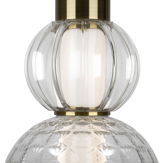 Подвесной светодиодный светильник Maytoni Collar P069PL-L16G3K Фото № 10