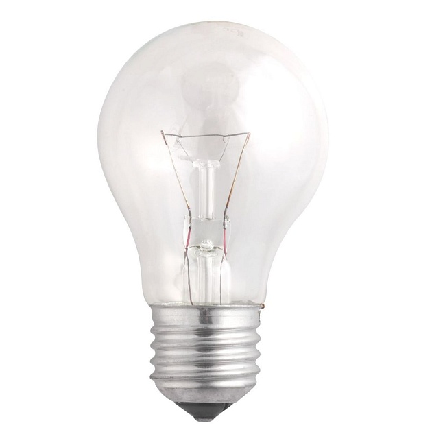 Лампа накаливания Jazzway E27 40W 2700K прозрачная 3326623 Фото № 1