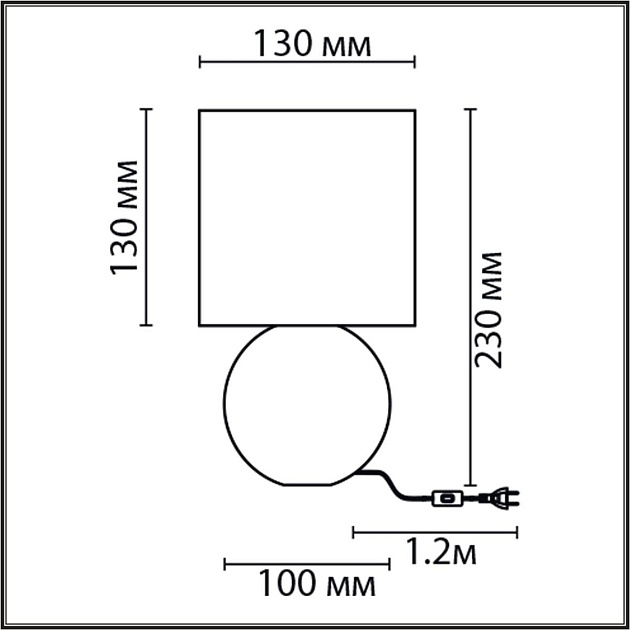 Настольная лампа Lumion Classi Octavia 8223/1T Фото № 2