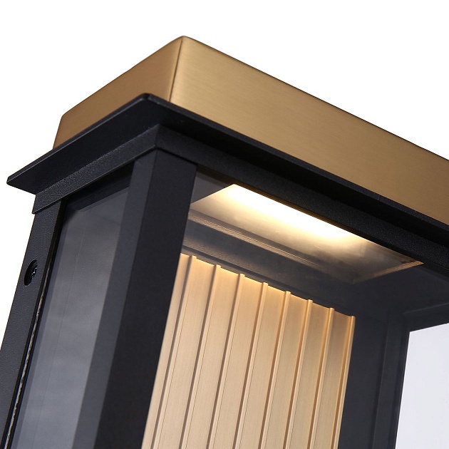 Уличный настенный светодиодный светильник Favourite Glow 4302-1W изображение 4 Уличный настенный светодиодный светильник Favourite Glow 4302-1W Фото № 4