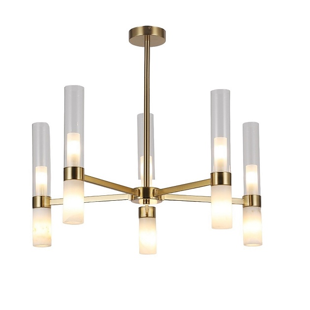 Подвесная люстра Gerhort G11072/10COP WT+CL Фото № 1