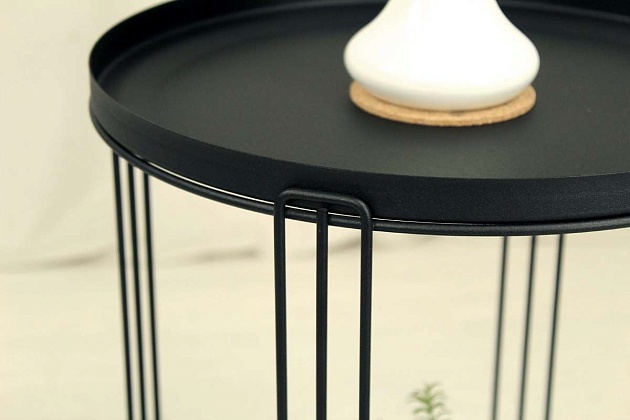 Журнальный стол Sheffilton SHT-CT31 черный муар 3097499201 изображение 3 Журнальный стол Sheffilton SHT-CT31 черный муар 3097499201 Фото № 3