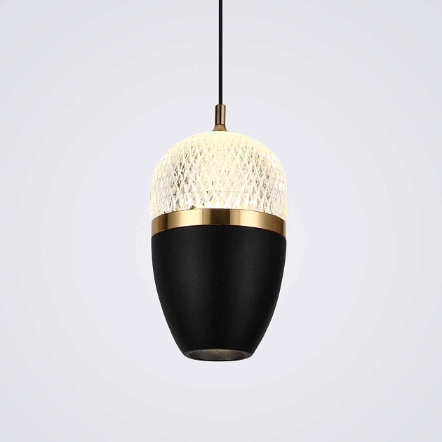 Подвесной светильник LED4U L8754-1 BK изображение 3 Подвесной светильник LED4U L8754-1 BK Фото № 3