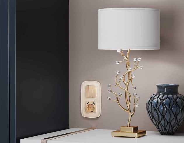 Лицевая панель выключателя AMBRELLA VOLT OP6050 Фото № 2