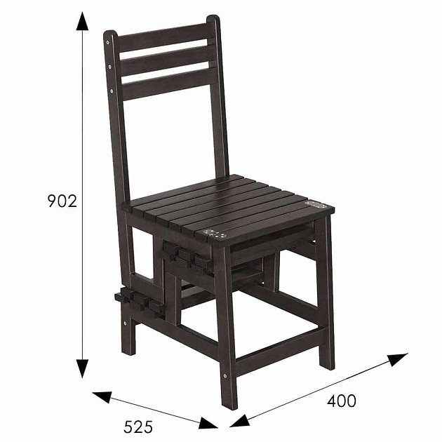 Стул-стремянка Мебелик 007754 изображение 3 Стул-стремянка Мебелик 007754 Фото № 3