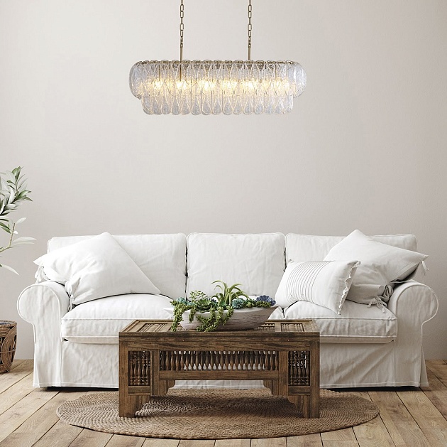 Подвесная люстра Indigo Dalia 12034/6PL Brass V000376 Фото № 4