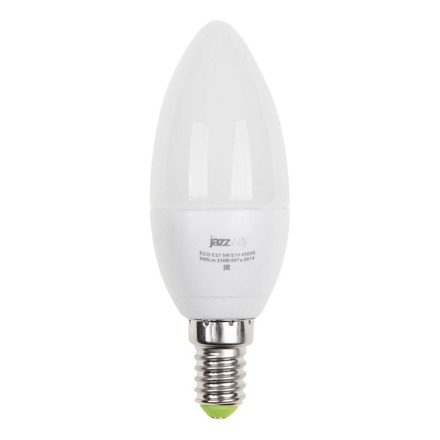 Лампа светодиодная Jazzway E14 5W 4000K матовая 1036865A Фото № 1