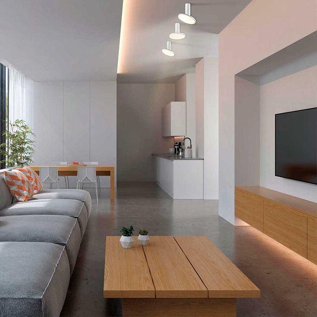 Потолочный светодиодный светильник Novotech Over Hat 358347 Фото № 4