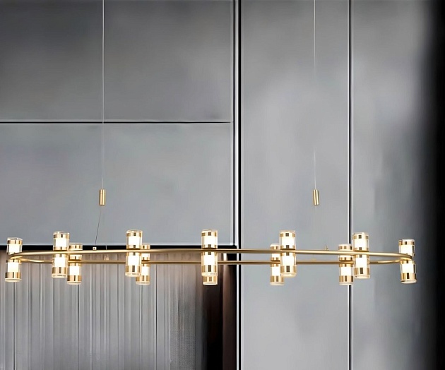 Подвесная светодиодная люстра Mizi'en Flow MZ46406S-L10 Фото № 4