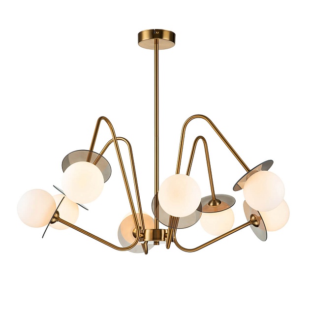 Подвесная люстра Indigo Jazz 11020/8R Brass V000166 Фото № 1