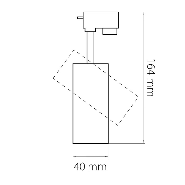 Трековый светодиодный светильник Lightstar Fuoco Led 218216 Фото № 3