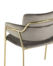 Кухонный стул Stool Group Полин велюр коричневый FDC6085 BROWN FUT-54 5