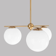 Подвесная люстра Eurosvet Marbella 60147/3 латунь 3