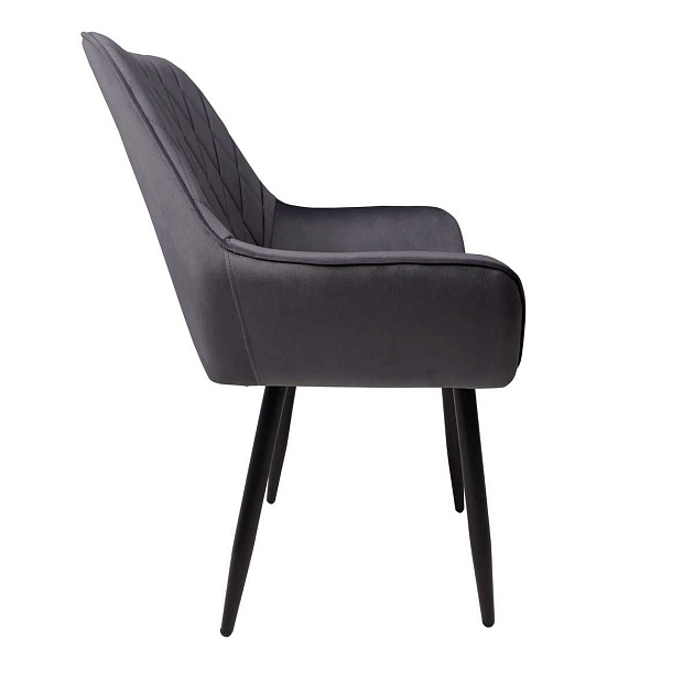 Кресло AksHome Pablo серый, велюр 72329 Фото № 8