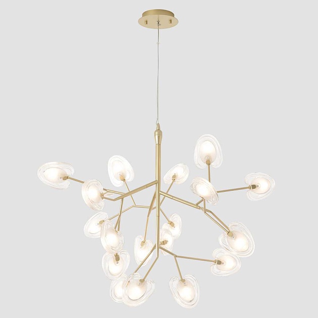 Подвесной светильник Crystal Lux SOLE SP20 GOLD изображение 3 Подвесной светильник Crystal Lux SOLE SP20 GOLD Фото № 3