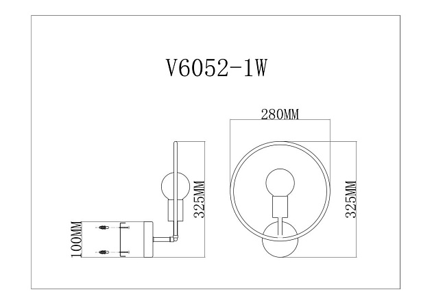 Светильник настенный Moderli Sachara V11581-1W Фото № 2