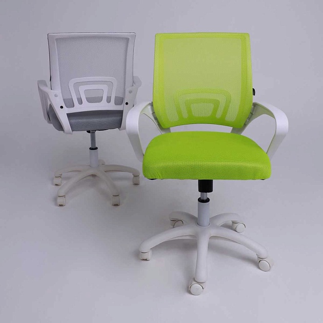 Детское кресло AksHome Ricci белый + салатовый 91965 Фото № 6