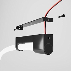 Накладные крепления для круглого гибкого неона черный Elektrostandard a070761 1